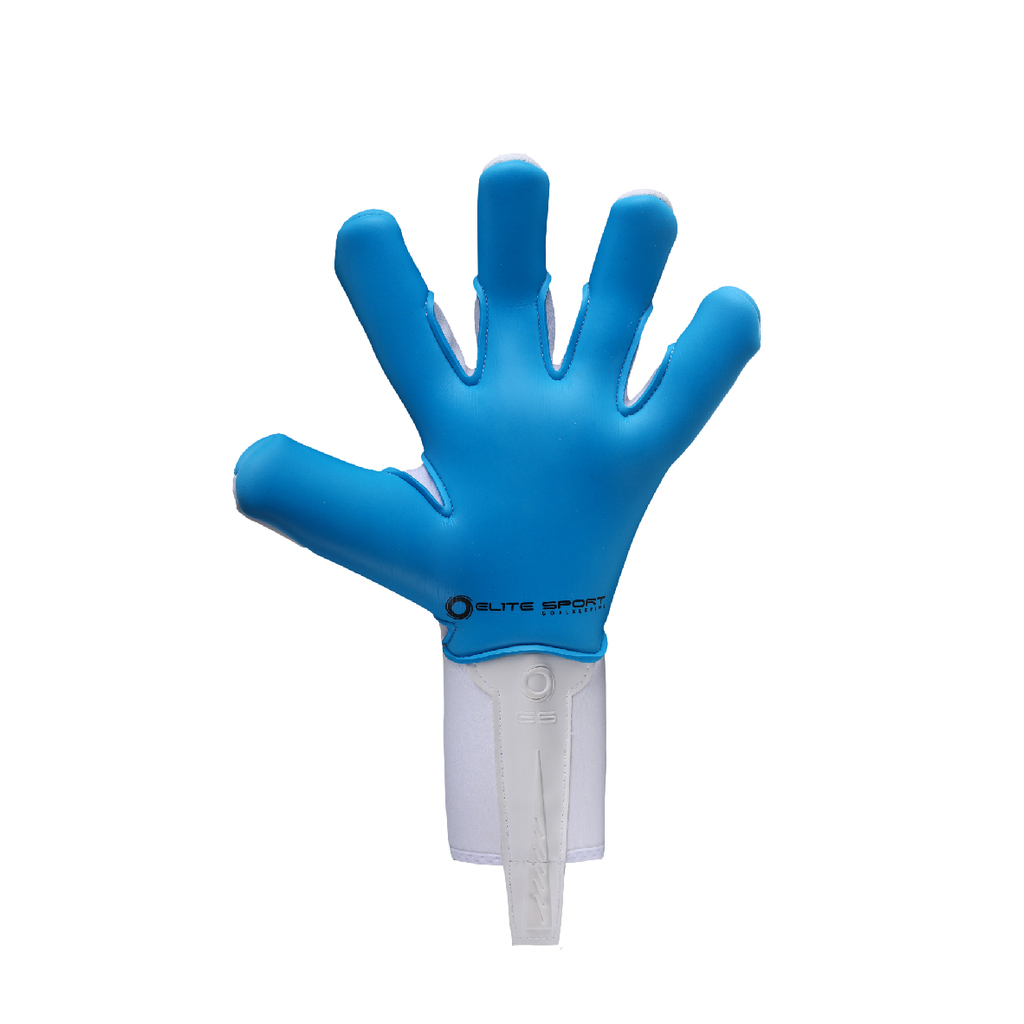 Elite Goalkeeper Gloves Neo Revolution Aqua (blue white, 8)
