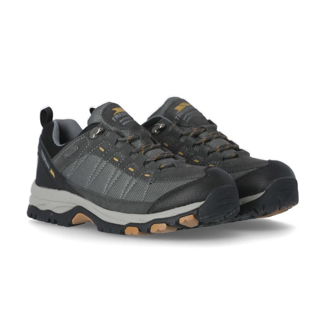 Trespass SCARP - Scarpe da trekking da uomo (grigio scuro, 42, CSL)