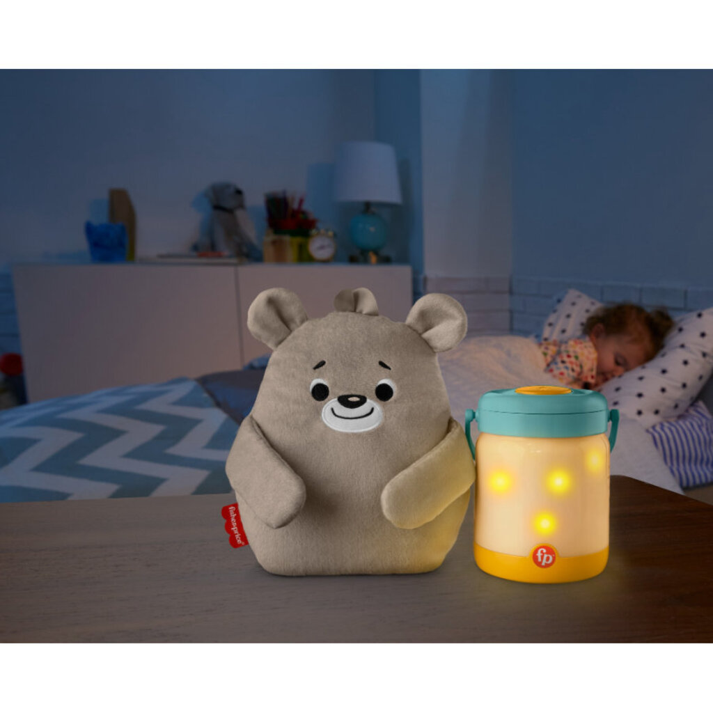 Fisher Price Baby Bear with Firefly Night Light (20.3cm)