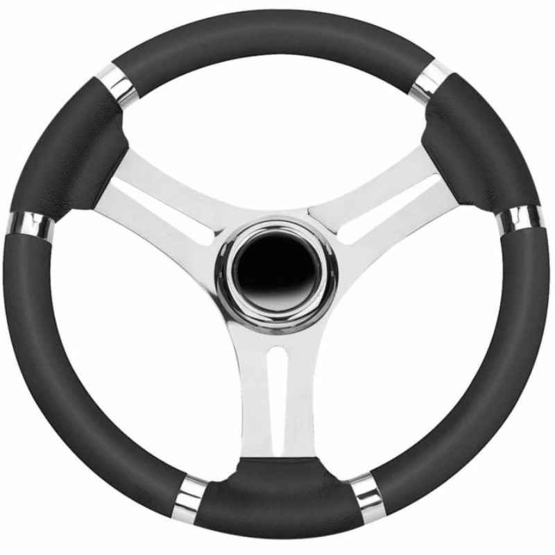 Steering wheel black crown 350 mm