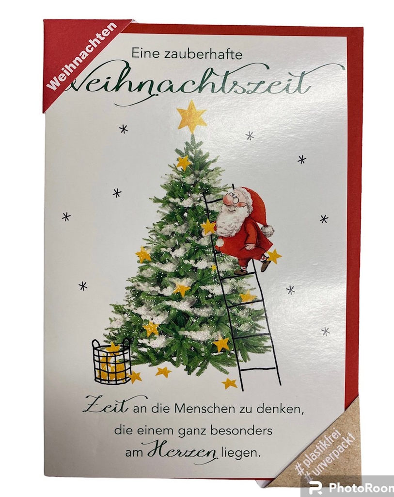 CHAMP Weihnachtskarten (assortiert, 17cm × 11.5cm)