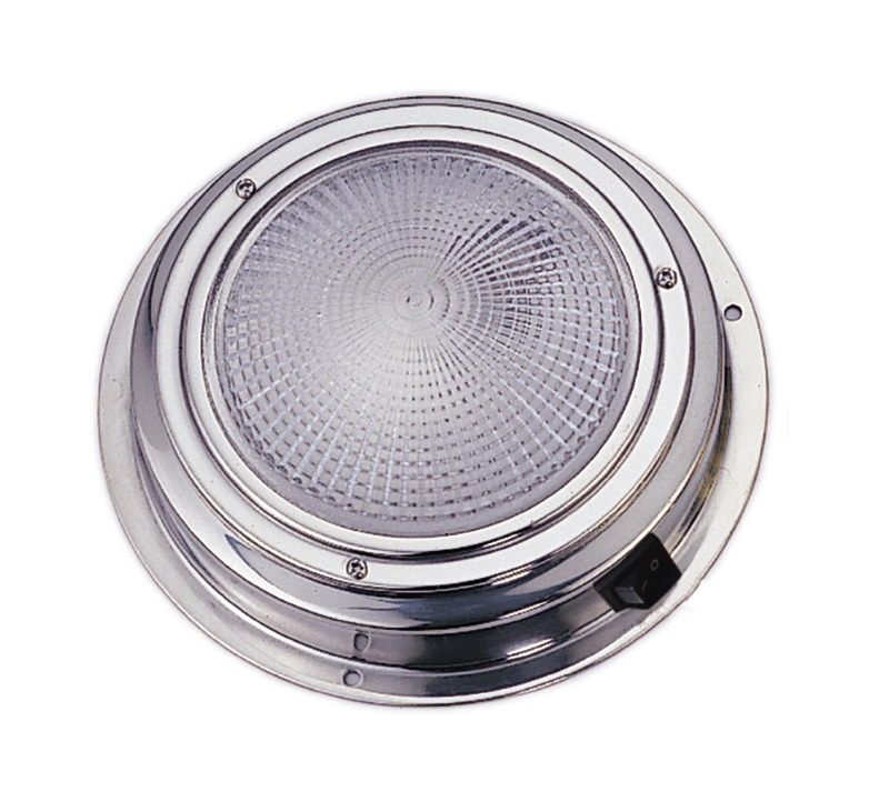VA steel LED ceiling light without recess 169 mm