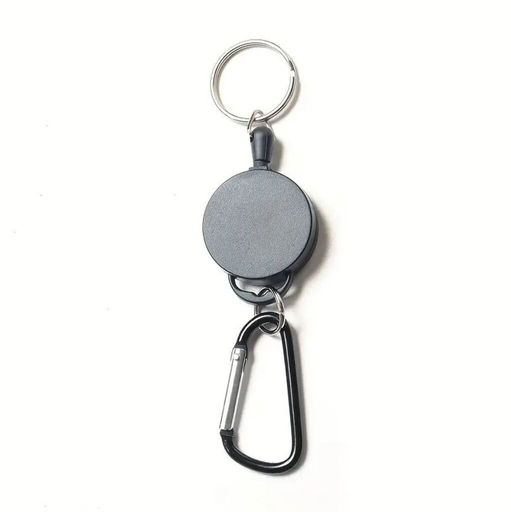 CHAMP key fob holder (BLACK, 12.5cm × 3.2cm × 1cm)