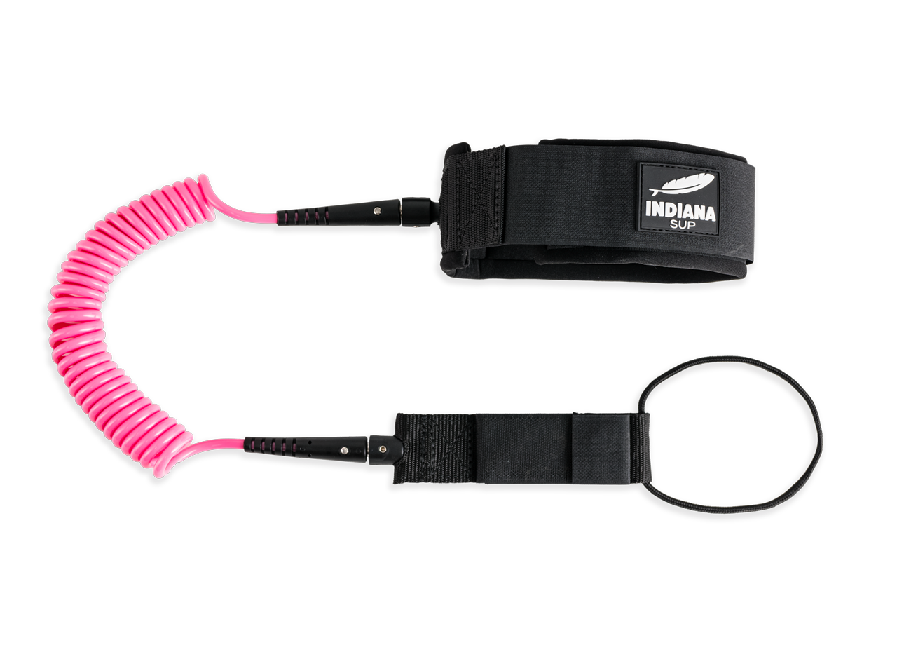 Indiana Coil Leash SUP pink