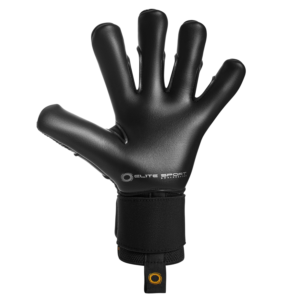 Guanti da portiere Elite - Nobre Black (nero/oro, 7)