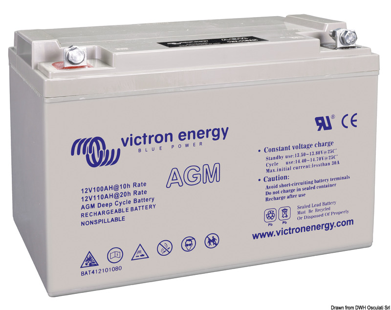 Batterie VICTRON AGM a ciclo profondo 12 V 130 Ah