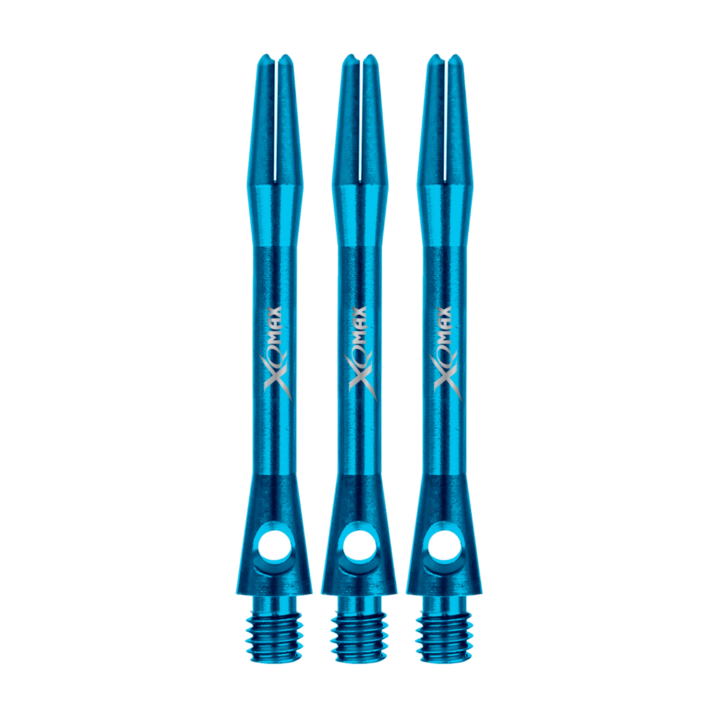 XQ Max Dart Aluminiumschäfte 3-er Set (blau)