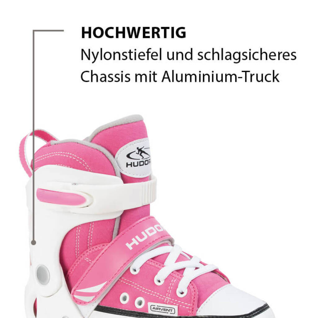 Hudora Roller Skate Wonders (pink, 36-39)