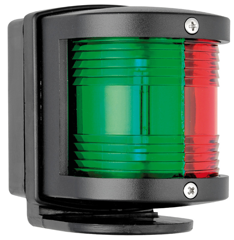 Utility77 Navigation Light Backplate black/green