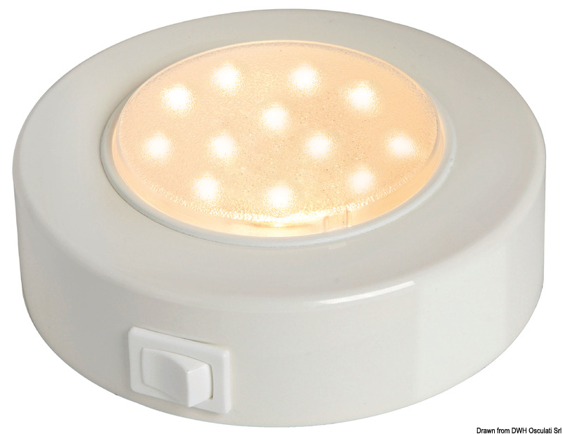 Batysistem Ceiling Light Sun ABS, white 10 LED